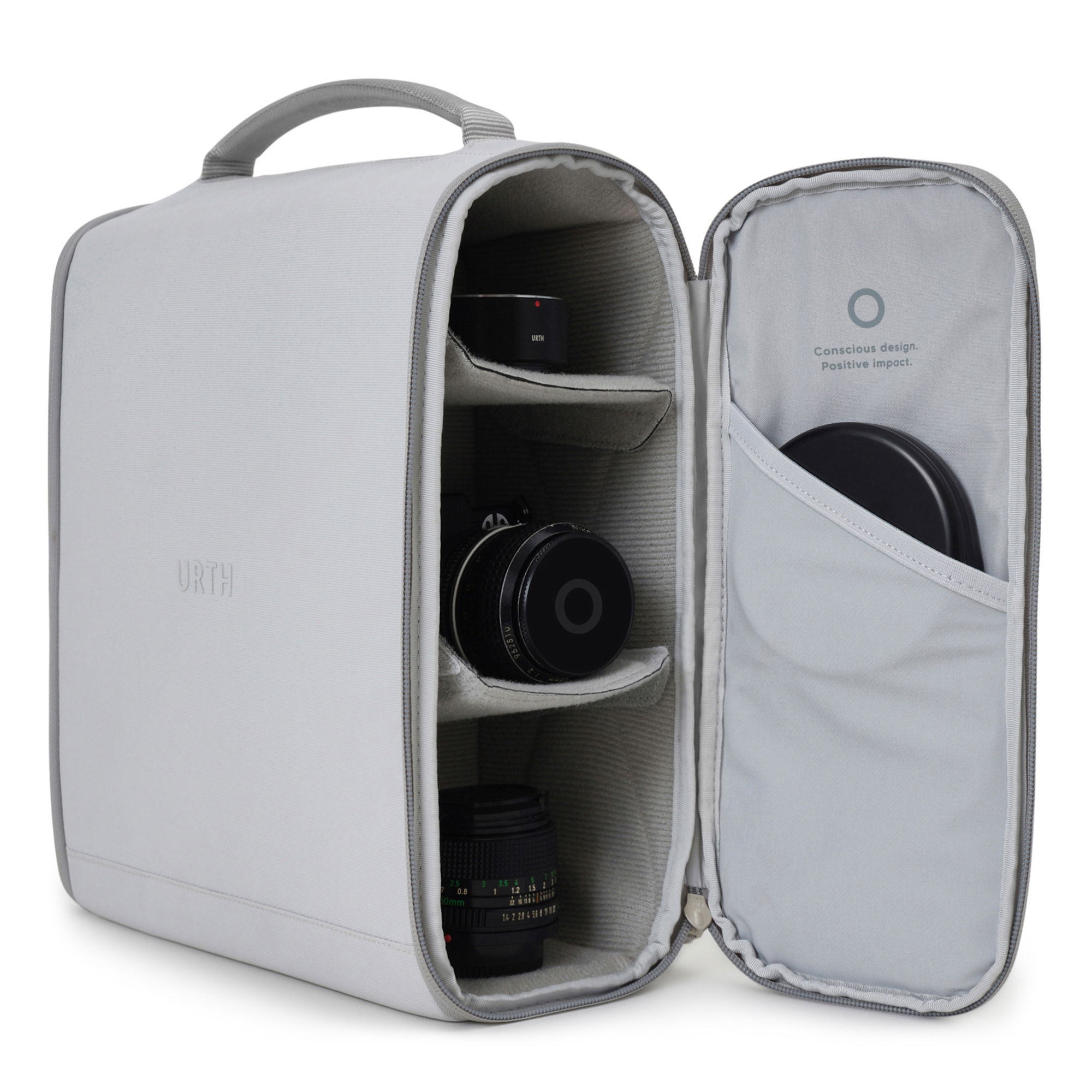 Urth Norite 24L Backpack + Camera Insert (Ash Grey)