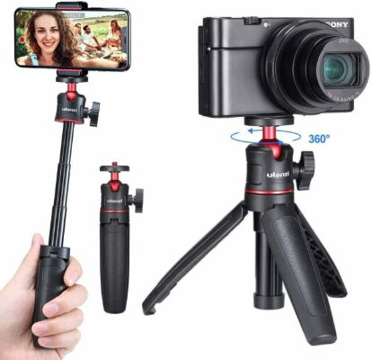 Ulanzi MT-08 Mini Portable and Adjustable Desktop Tripod