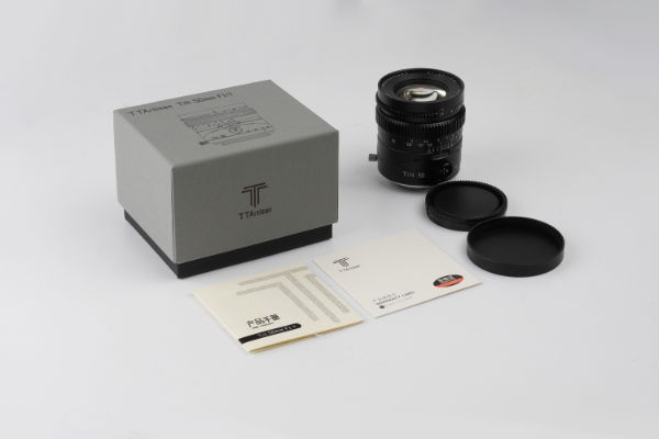 TTArtisan Tilt 50mm F1.4 L Black
