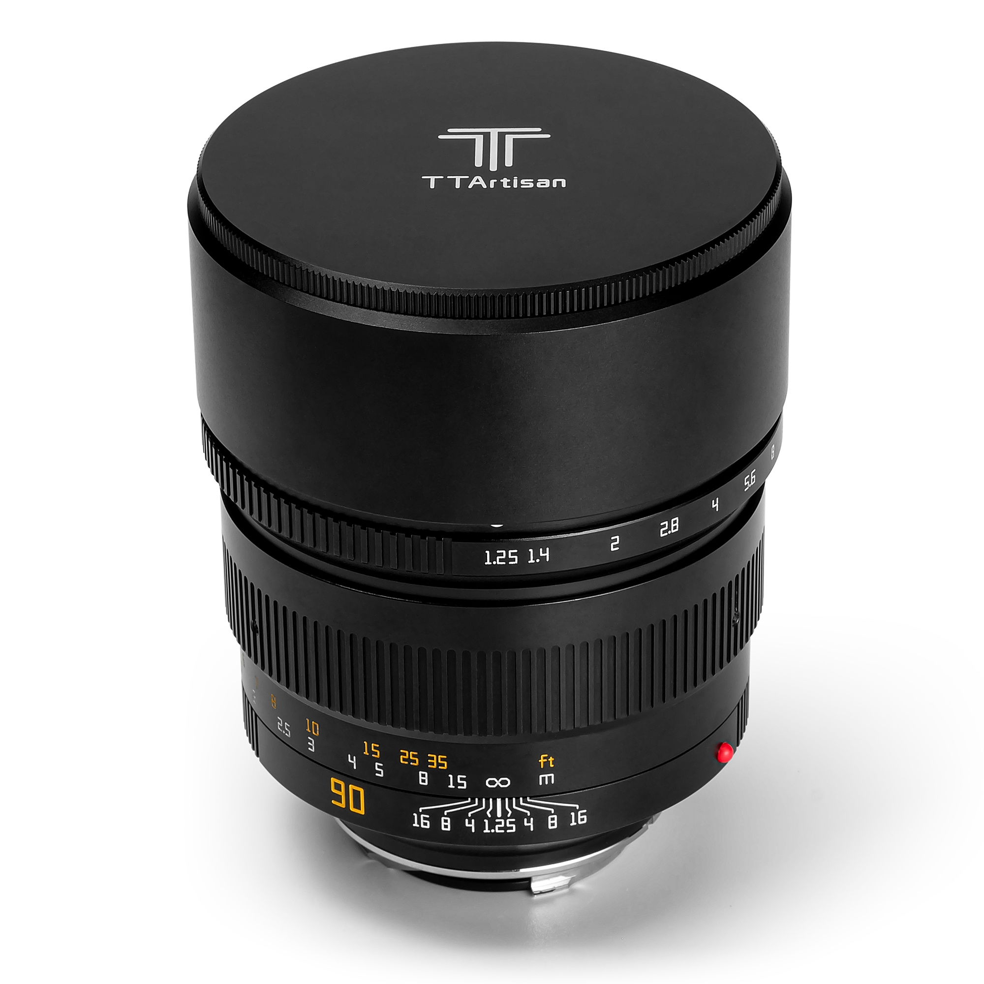 TTArtisan 90mm F/1.25 Canon R Mount Black