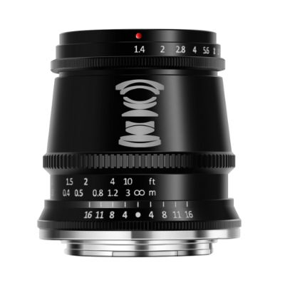 TTArtisan 17mm f1.4 APS-C for M43 Mount Black