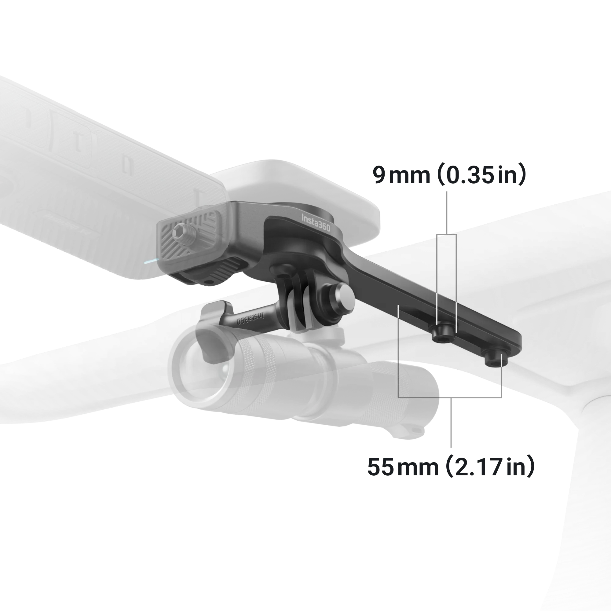 Insta360 Bike Computer Mount (Integrated Handlebars)