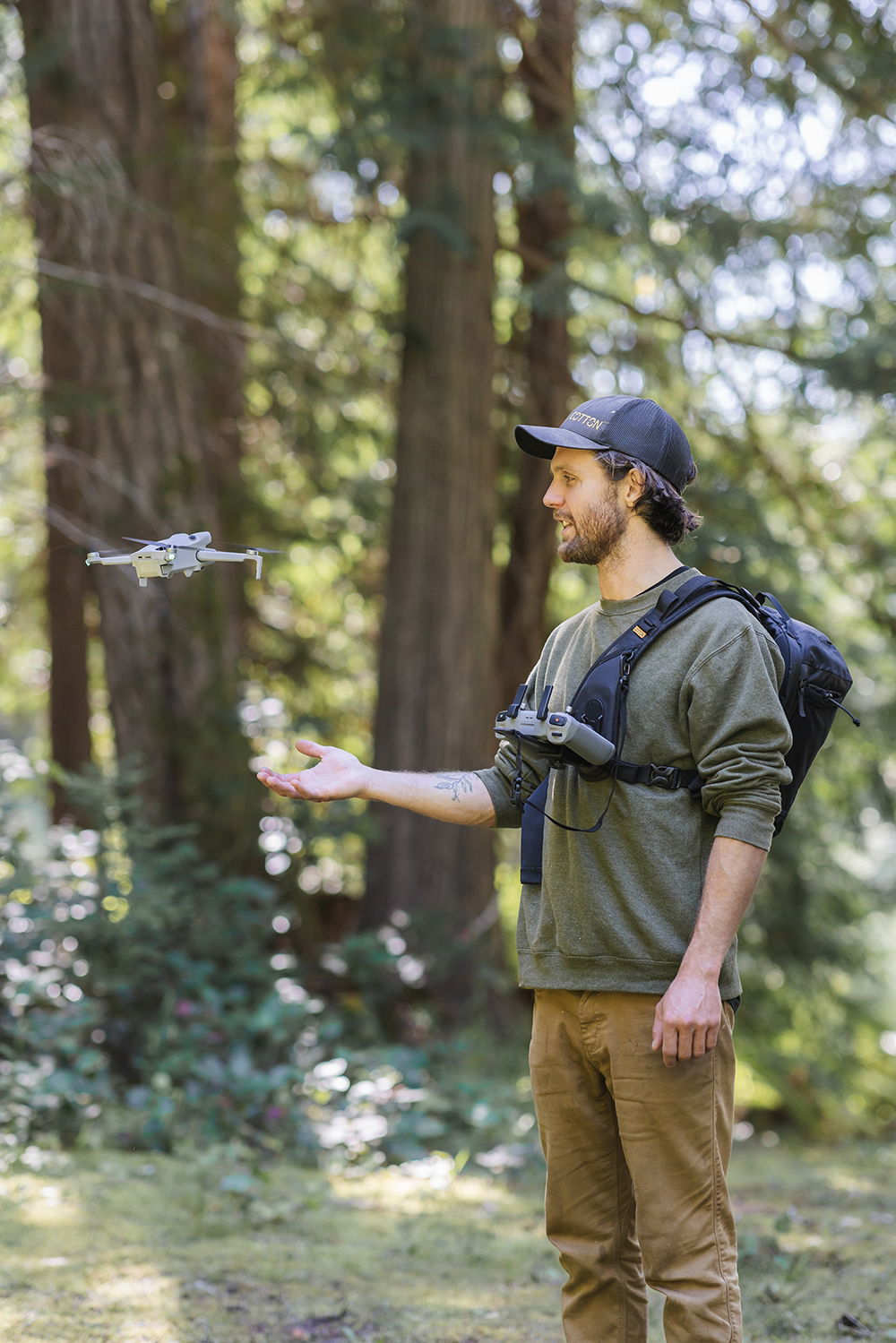 Cotton Carrier Hyker Slingbag For Drone