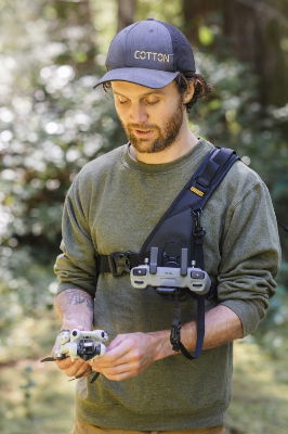 Cotton Carrier Hyker Slingbag For Drone